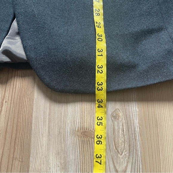 Oscar De La Renta Mens 40L Wool Cashmere Blazer Suit Jacket Sport coat Blue/Gray - Picture 10 of 14